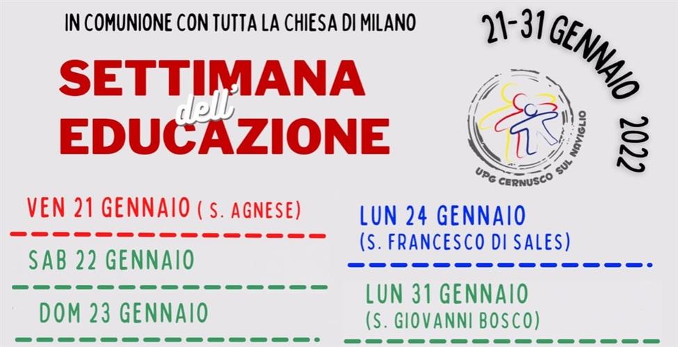 SETTIMANA DELL´EDUCAZIONE