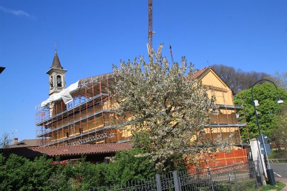 Santuario, molto degradati i coppi di copertura