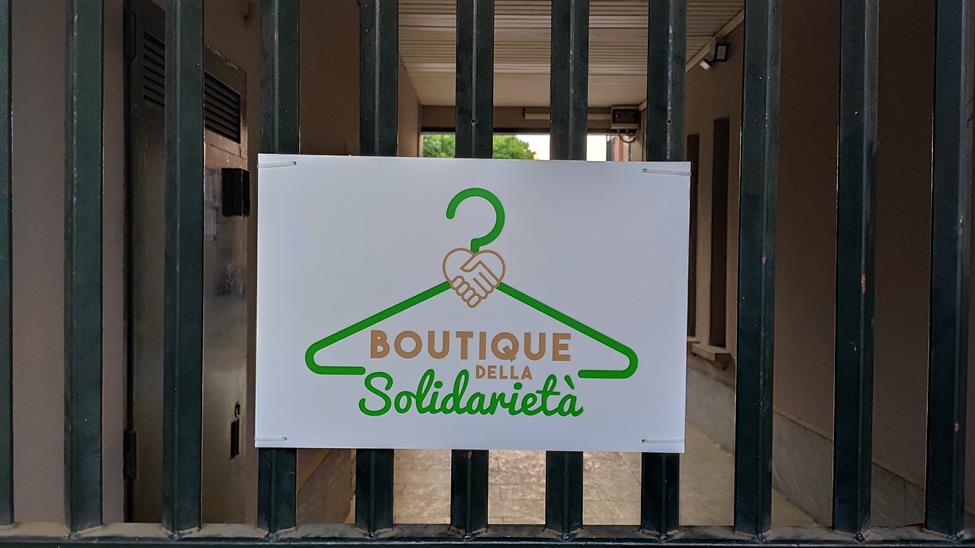 Apre la boutique della solidarietà