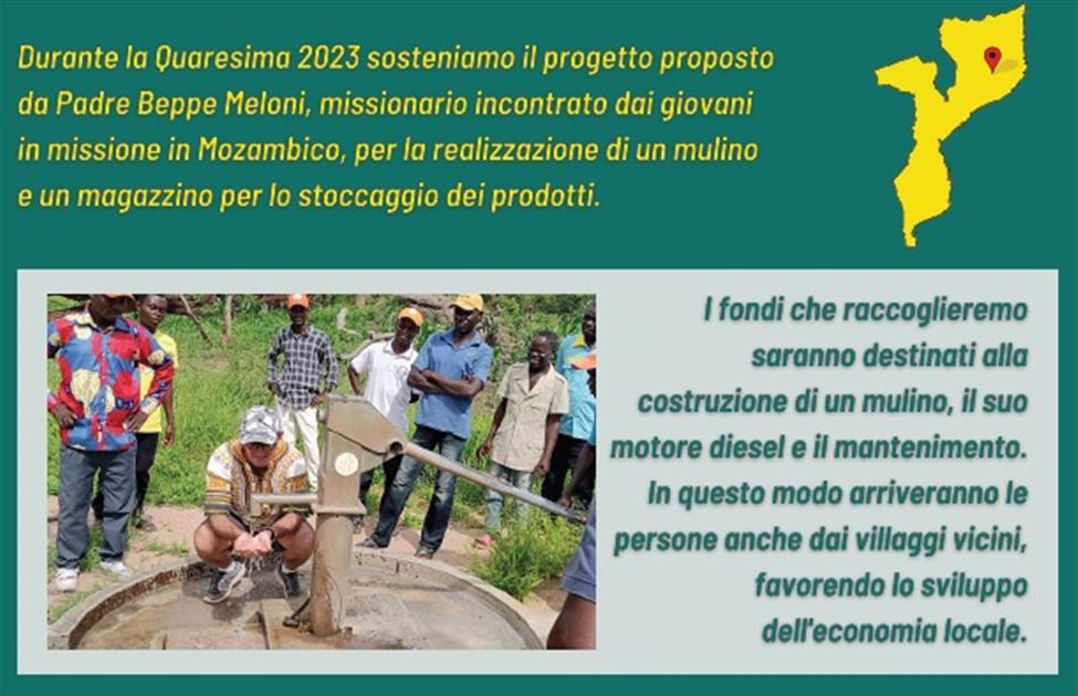 Quaresima di Fraternità 2023: UMA MOAGERIA PARA MUEZIA