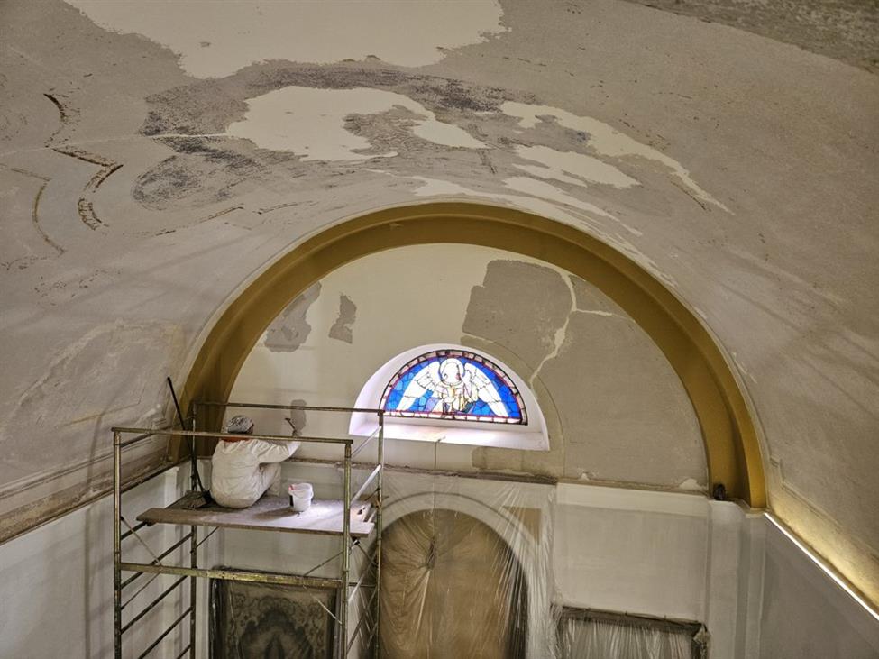 Santuario, stanno venendo alla luce nuove decorazioni