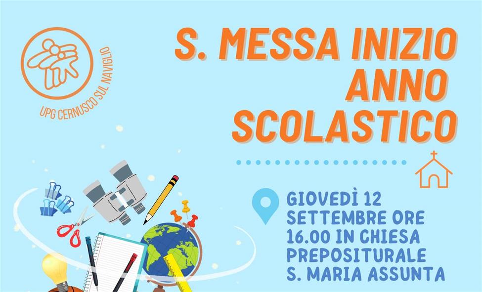 BENEDICIAMO L´INIZIO DEL NUOVO ANNO SCOLASTICO