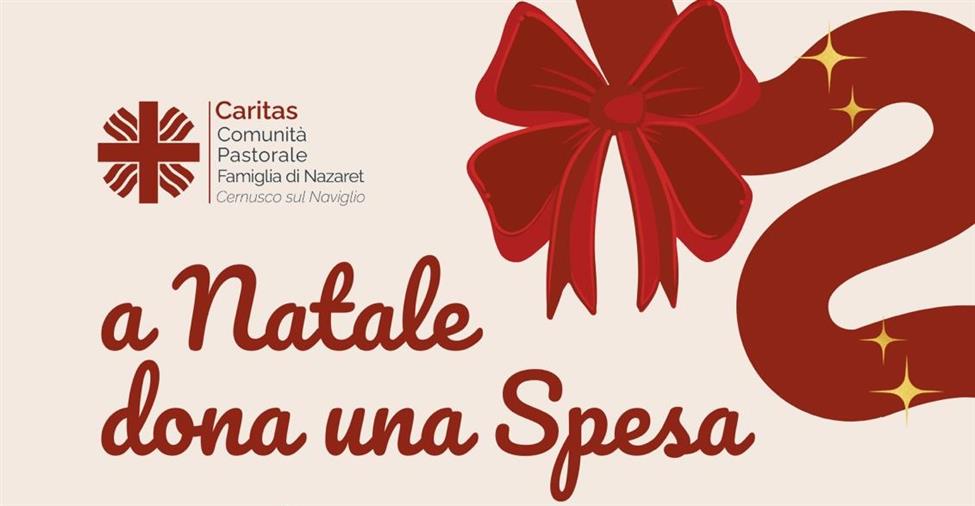 CARITAS: PER NATALE DONA UNA SPESA