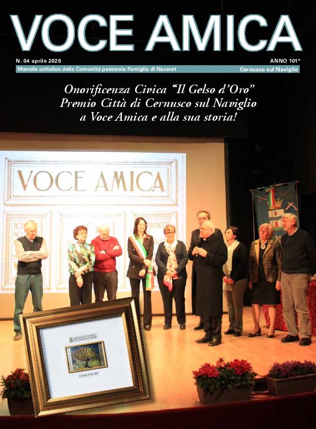 ita|Onorificenza Civica “Il Gelso d’Oro” Premio Città di Cernusco sul Naviglio a Voce Amica e alla sua storia!